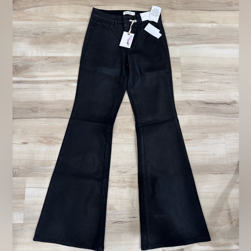 Jessica Simpson Black Wide Leg Jeans